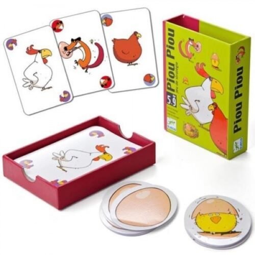 DJECO Piou Piou - Card Game
