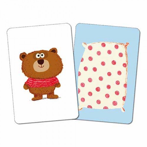 DJECO Bisous Dodo- "Night-Night Kisses" Card Game