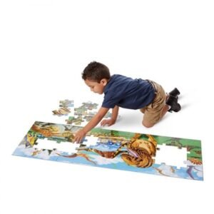 MELISSA & DOUG Land of Dinosaurs Floor Puzzle - 48 Pieces