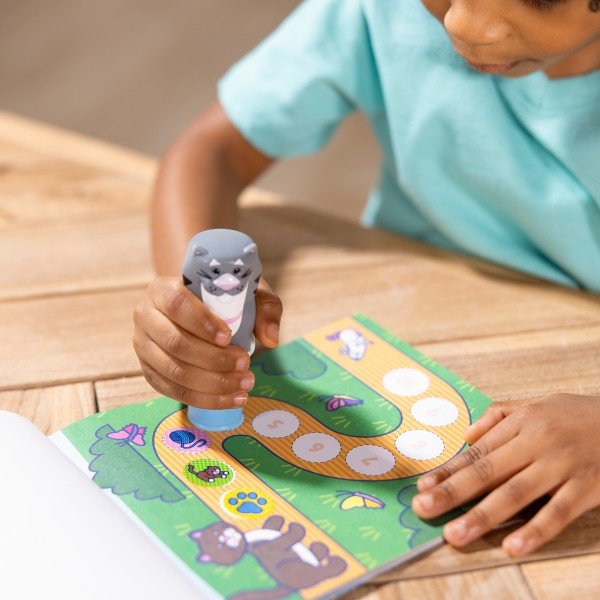 Melissa & Doug Sticker WOW! Cat - Activity Pad & Sticker Stamper